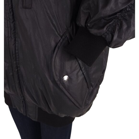 Isabel Marant Kayama Bomber Jacket Size 34 XS Womens Black $1490 - Picture 6 of 16